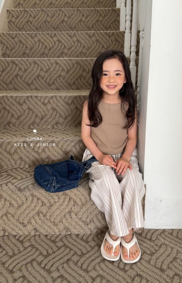 Comma - Korean Children Fashion - #kidsshorts - Halter Strap Sleeveless - 11