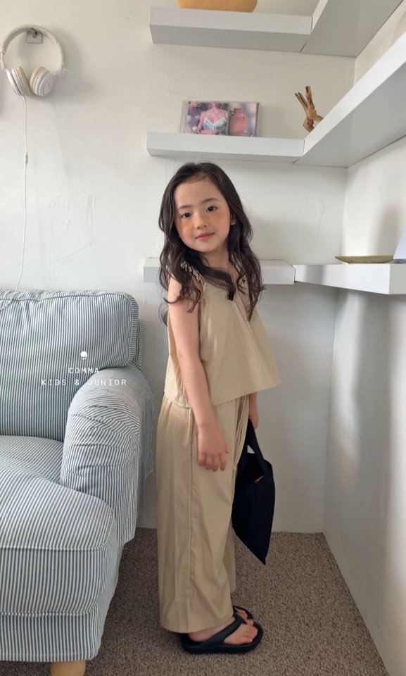Comma - Korean Children Fashion - #kidsstore - Band Frill Sleeveless - 7