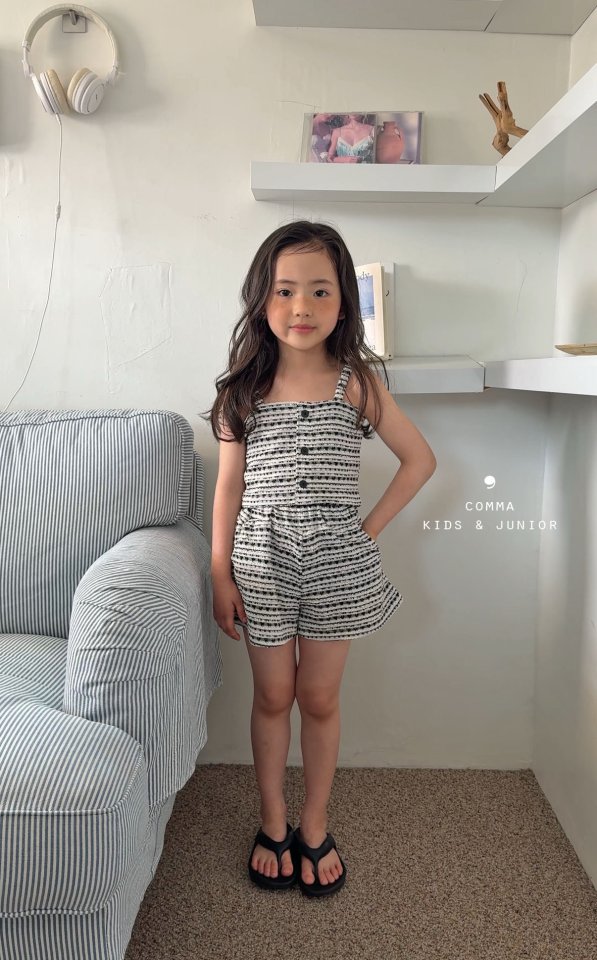 Comma - Korean Children Fashion - #kidsshorts - Bustier Set - 4