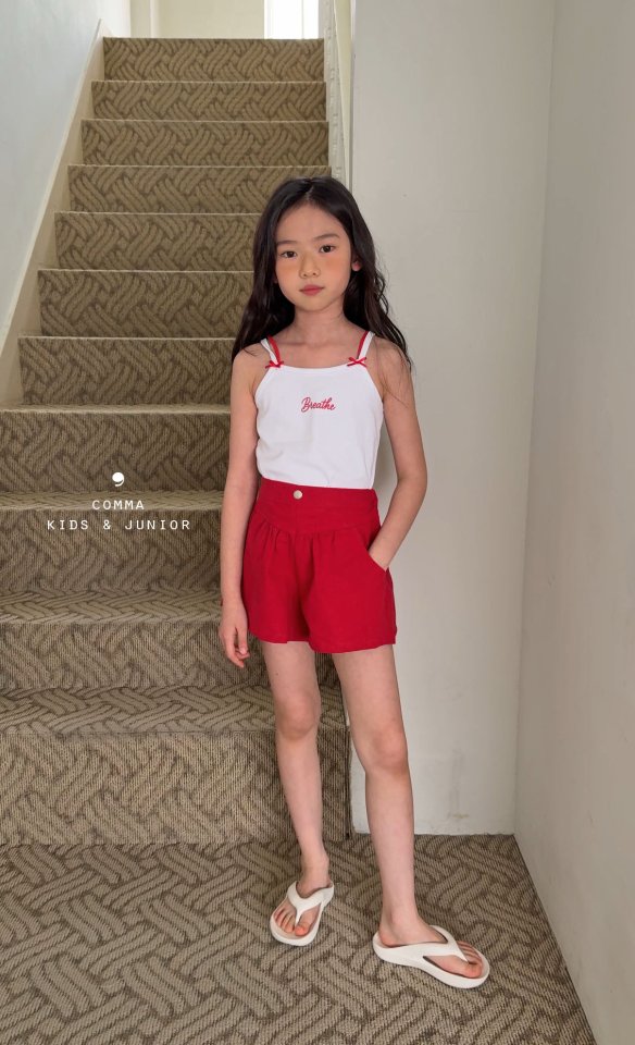 Comma - Korean Children Fashion - #kidzfashiontrend - Double Strap Sleeveless - 11