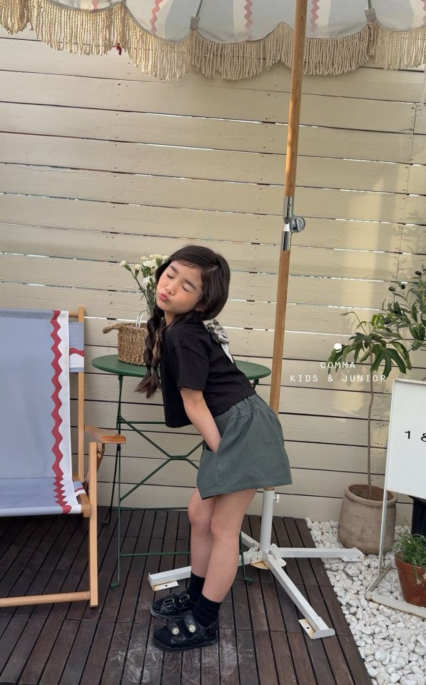 Comma - Korean Children Fashion - #kidzfashiontrend - V Stitch Pants - 12