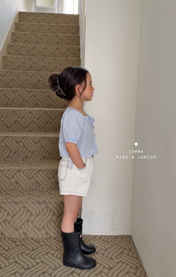 Comma - Korean Children Fashion - #magicofchildhood - Puff Blouse - 3