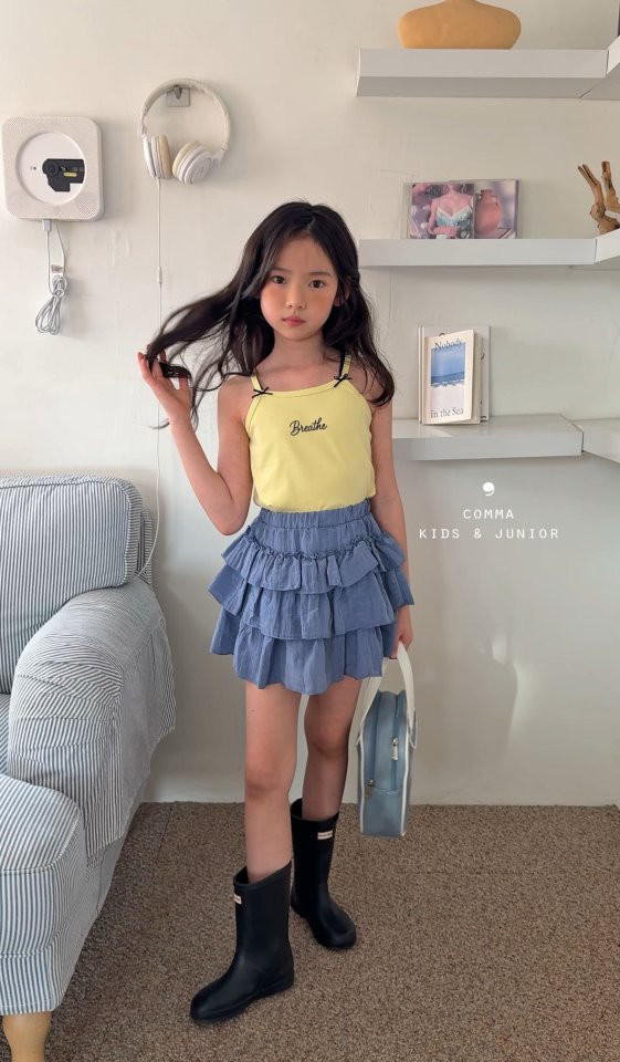 Comma - Korean Children Fashion - #minifashionista - High Tiered Skirt - 10