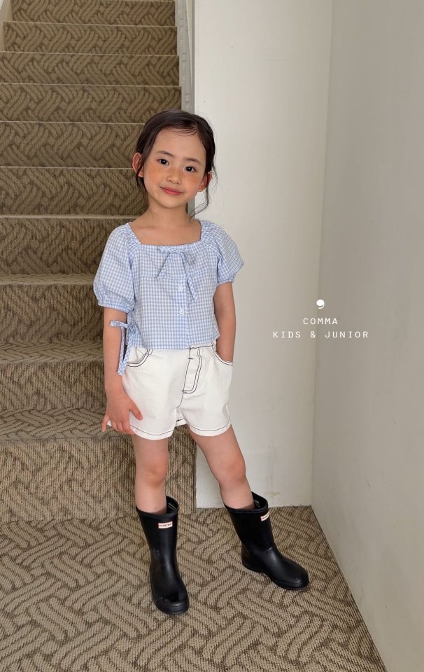 Comma - Korean Children Fashion - #magicofchildhood - Puff Blouse - 4