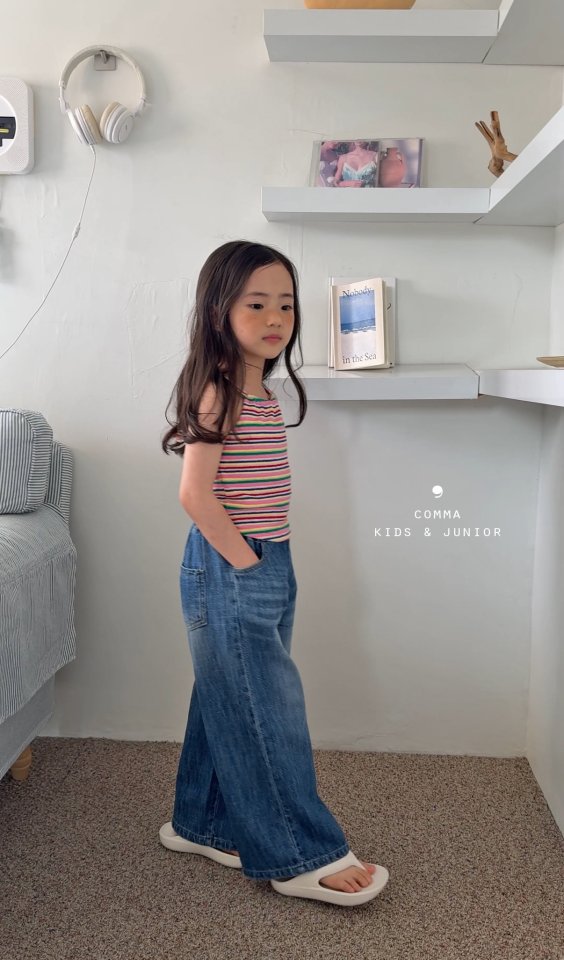 Comma - Korean Children Fashion - #minifashionista - Halter Strap Sleeveless - 3