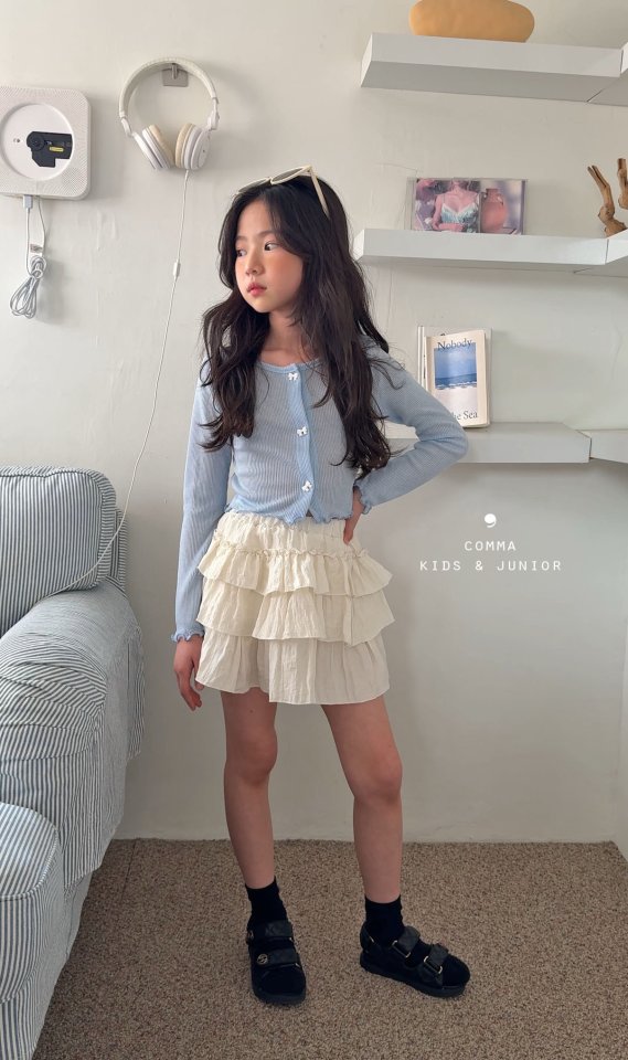 Comma - Korean Children Fashion - #prettylittlegirls - Summer Ribbon Cardigan - 6