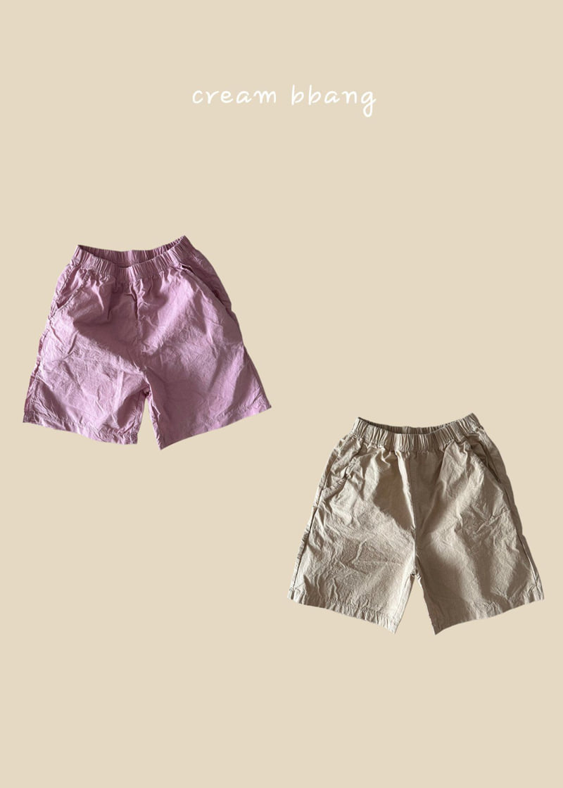 Cream Bbang - Korean Children Fashion - #littlefashionista - Ice Cotton Shorts