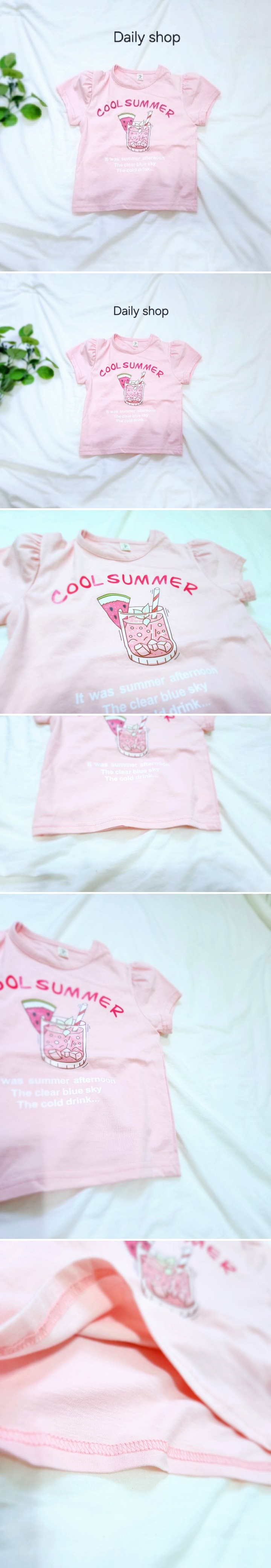 Daily shop - Korean Children Fashion - #childofig - Watermelon Ade Tee