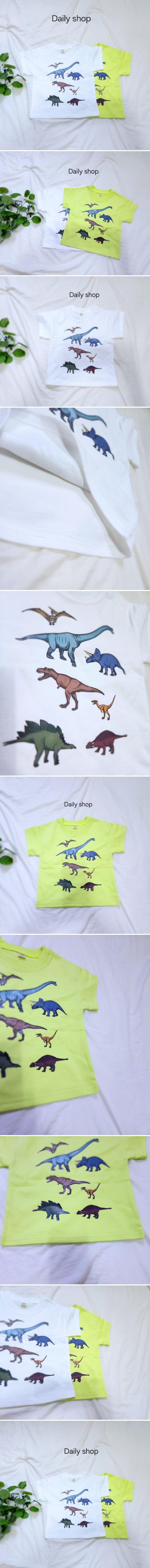 Daily shop - Korean Children Fashion - #kidsshorts - Dino Tee