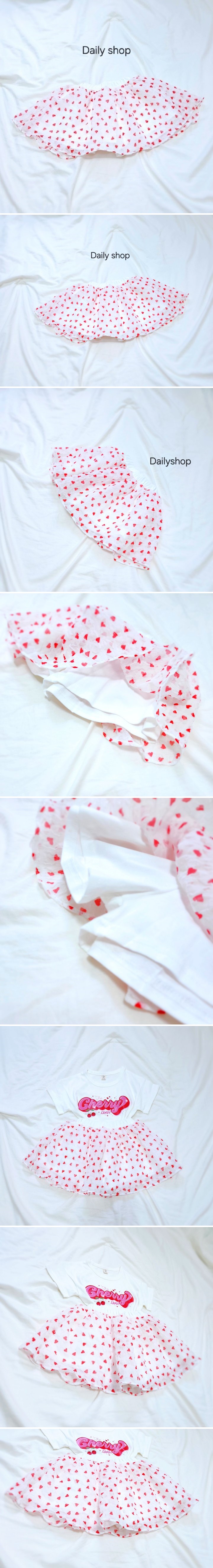 Daily shop - Korean Children Fashion - #prettylittlegirls - Heart Tutu Skirt Pants