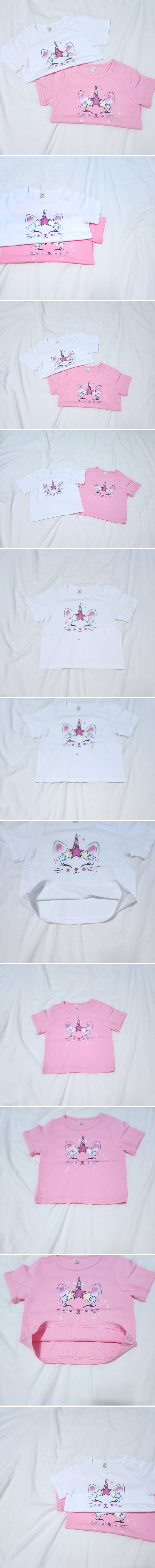 Daily shop - Korean Children Fashion - #todddlerfashion - Unicorn Cat Tee