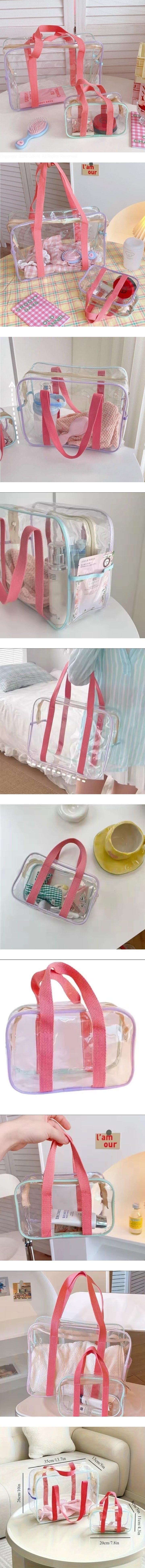 Daily shop - Korean Women Fashion - #restrostyle - PVC Transparent Couple Set