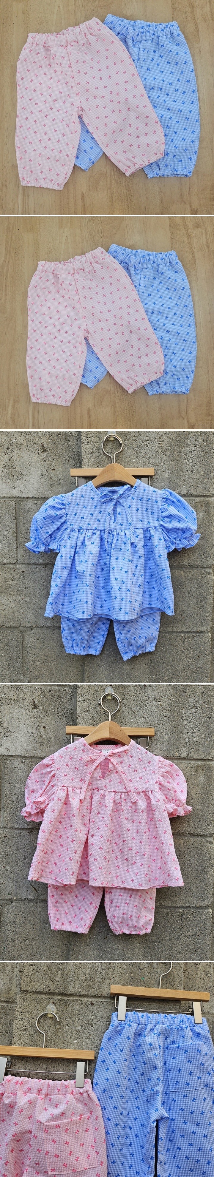 Dazzling - Korean Children Fashion - #discoveringself - Ribbon Sausage Pants