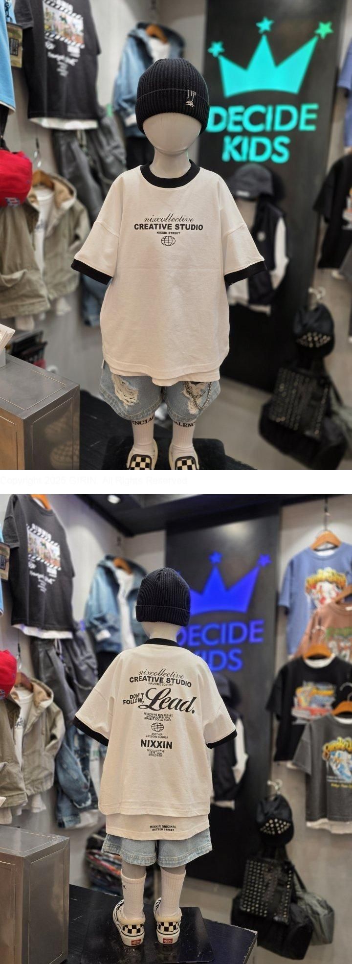 Decide Kids - Korean Children Fashion - #childrensboutique - Studio Short Sleeve Tee