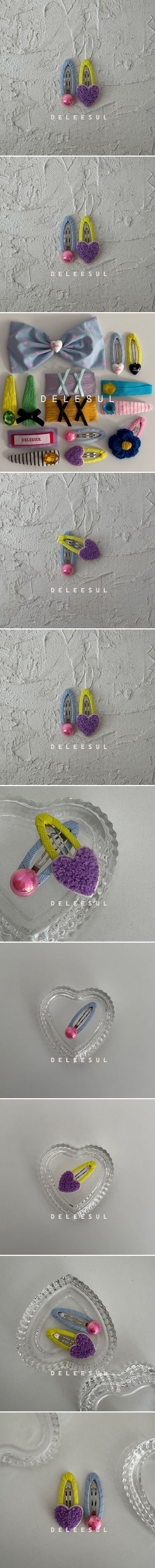 Deleesul - Korean Children Fashion - #kidzfashiontrend - Hula Hair Clip