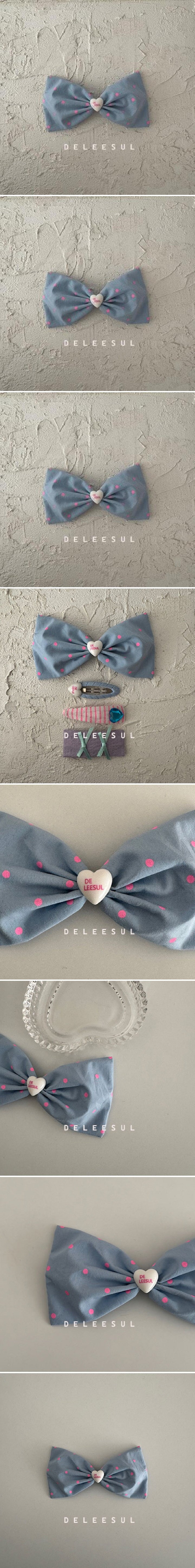 Deleesul - Korean Children Fashion - #littlefashionista - Poi Hair Clip (Claw Clip)