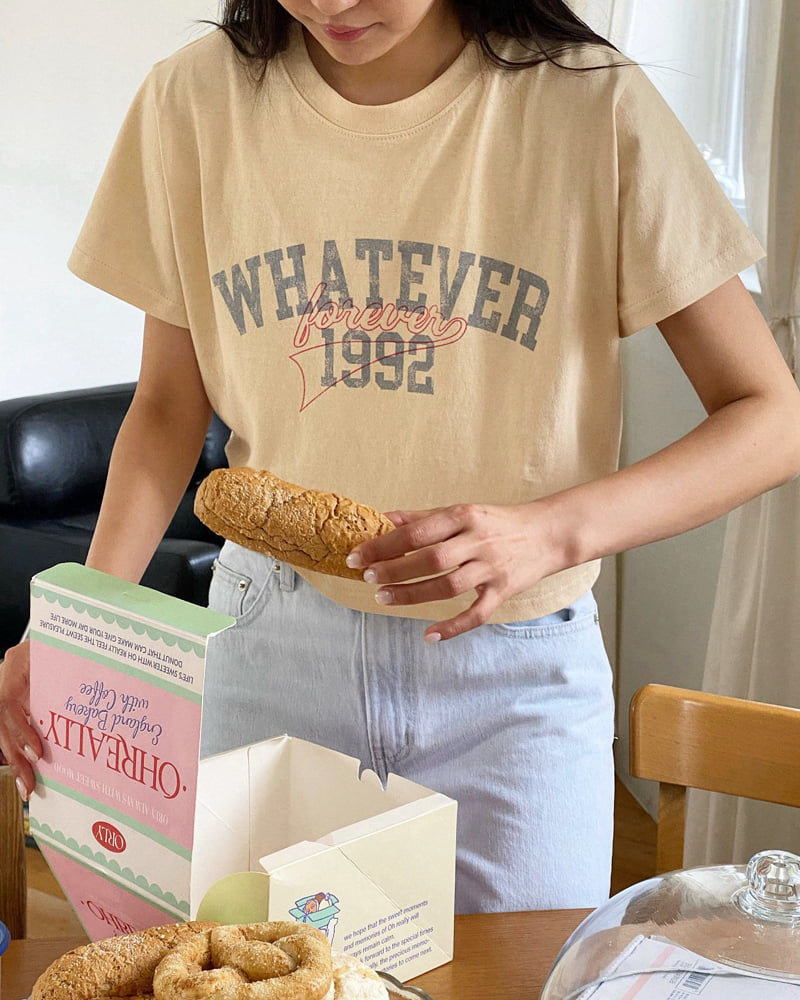 Diana - Korean Women Fashion - #momslook - Whatever Tee - 2