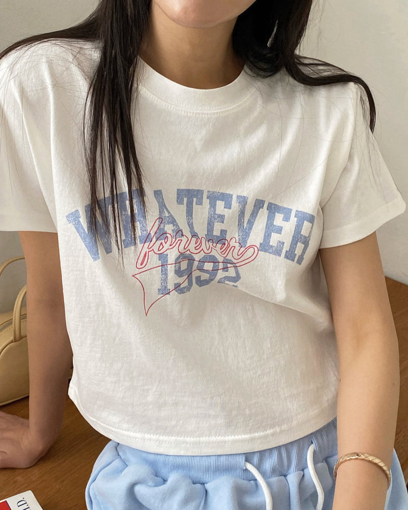Diana - Korean Women Fashion - #momslook - Whatever Tee - 6