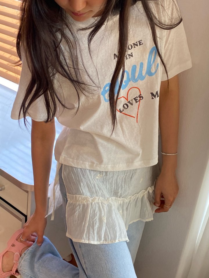 Diana - Korean Women Fashion - #momslook - Love Me Tee - 10