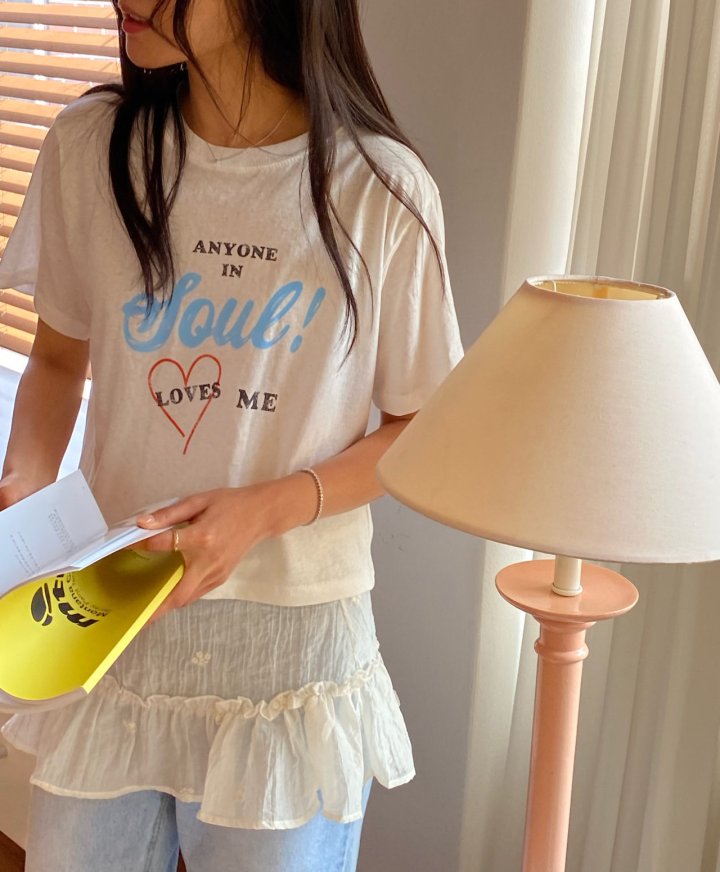 Diana - Korean Women Fashion - #momslook - Love Me Tee - 11