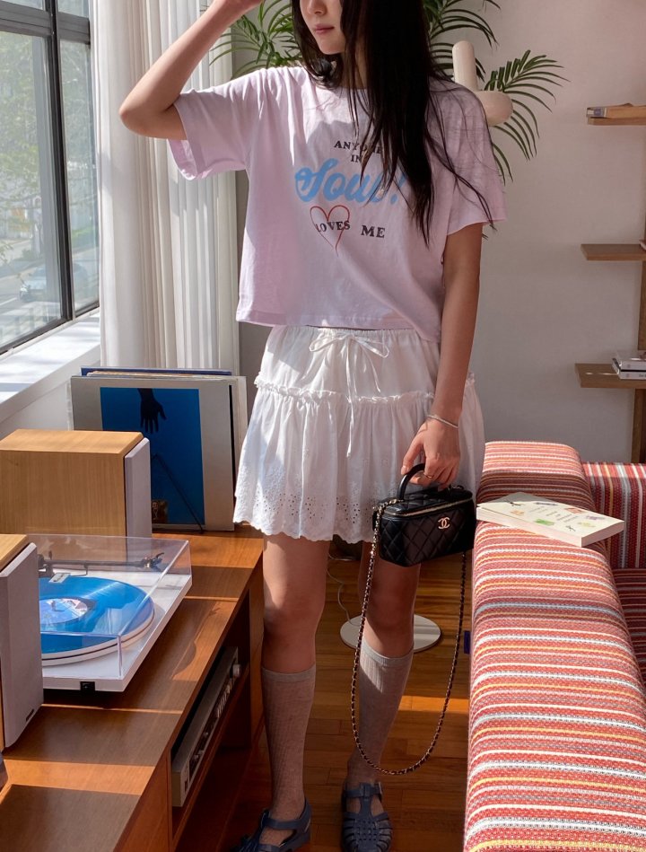 Diana - Korean Women Fashion - #momslook - Love Me Tee - 3