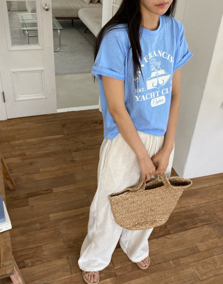 Diana - Korean Women Fashion - #momslook - Yacht Tee - 5