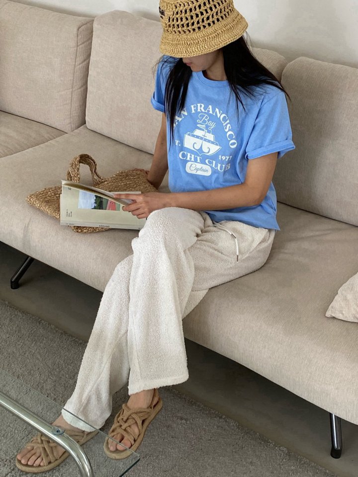 Diana - Korean Women Fashion - #momslook - Yacht Tee - 8