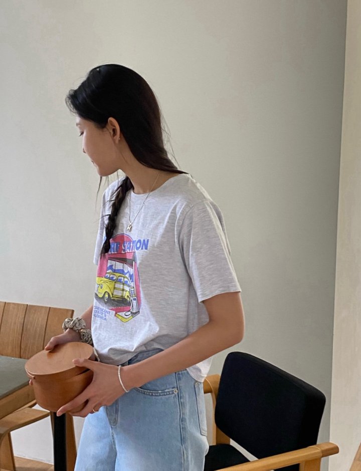 Diana - Korean Women Fashion - #momslook - Surf Tee - 6