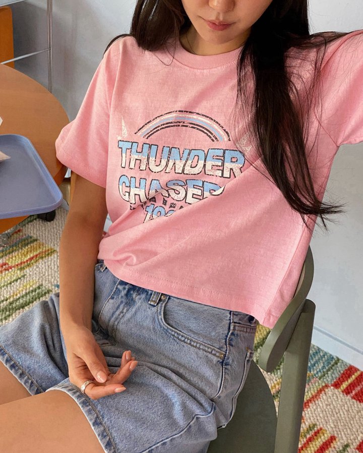 Diana - Korean Women Fashion - #momslook - Thunder Tee - 8