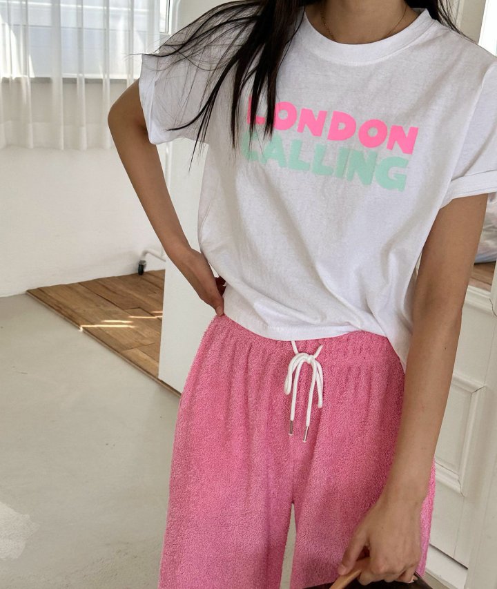 Diana - Korean Women Fashion - #momslook - Calling Crop Tee - 7