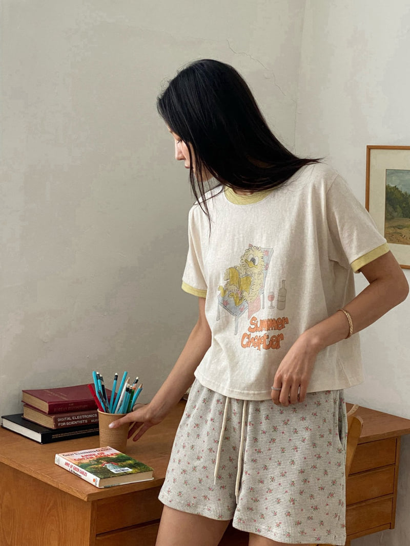 Diana - Korean Women Fashion - #momslook - Chapter Tee - 2