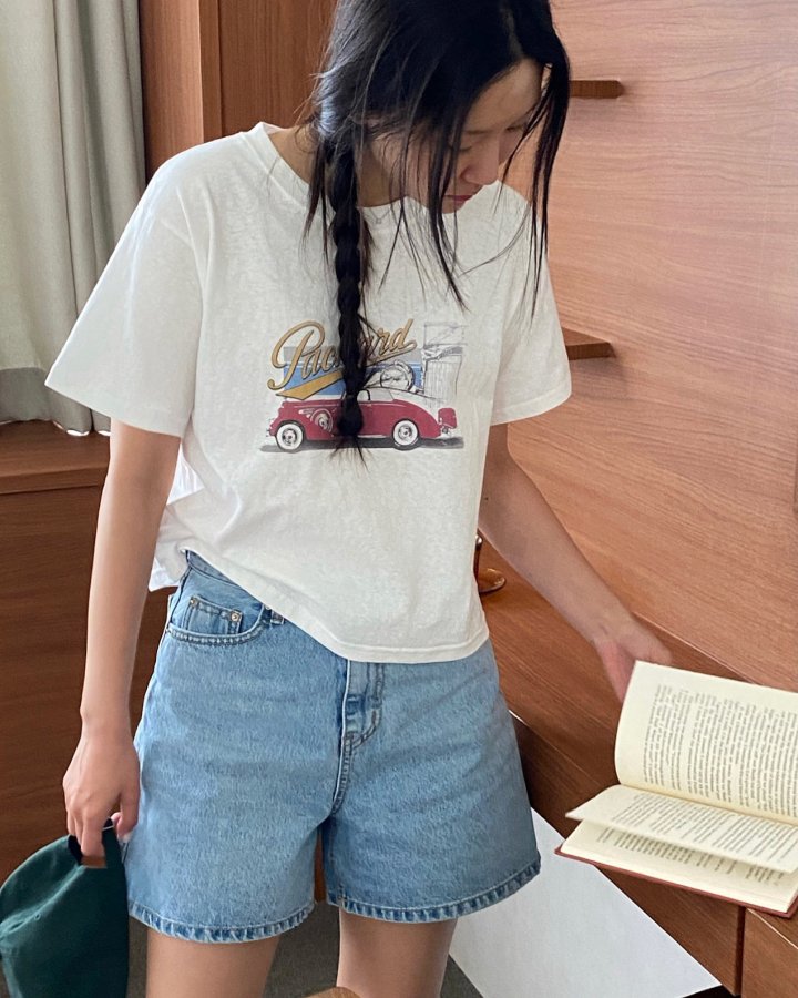 Diana - Korean Women Fashion - #momslook - Packard Tee - 3
