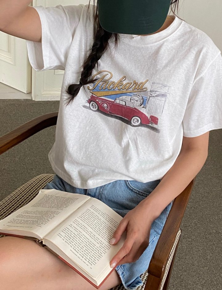 Diana - Korean Women Fashion - #momslook - Packard Tee - 5