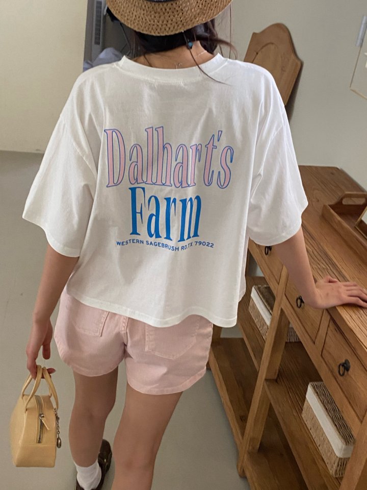 Diana - Korean Women Fashion - #momslook - Moon Heart Tee - 3