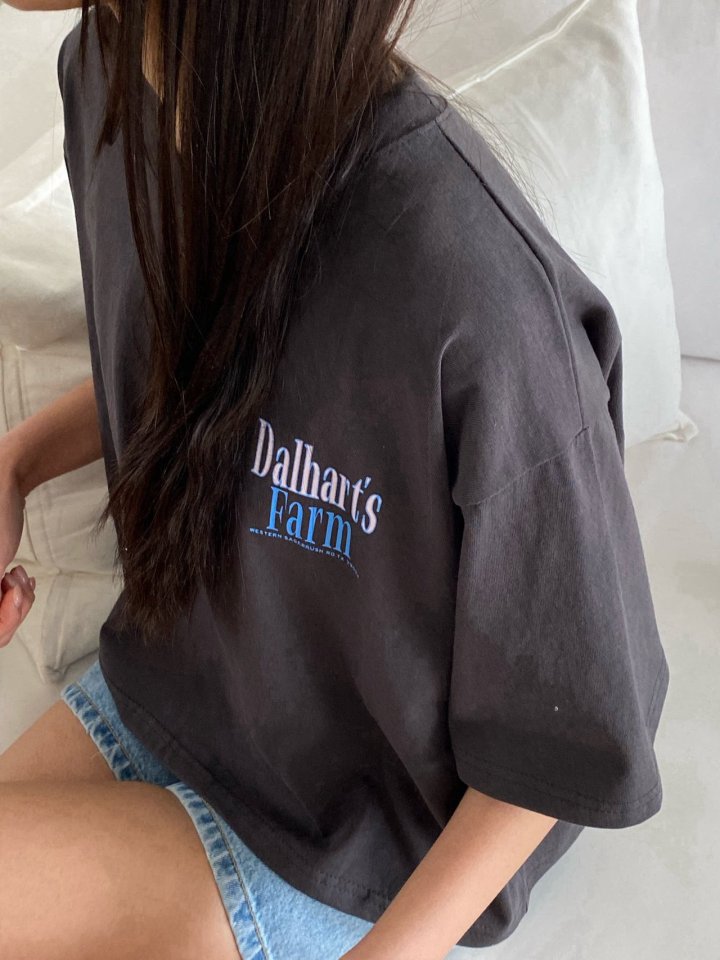 Diana - Korean Women Fashion - #momslook - Moon Heart Tee - 9