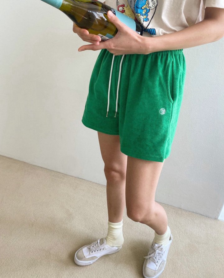 Diana - Korean Women Fashion - #momslook - Terry Shorts - 2