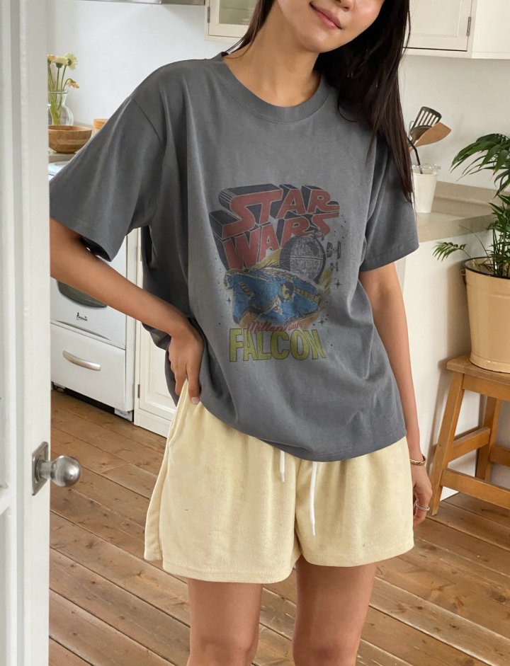 Diana - Korean Women Fashion - #pursuepretty - Star Tee - 7