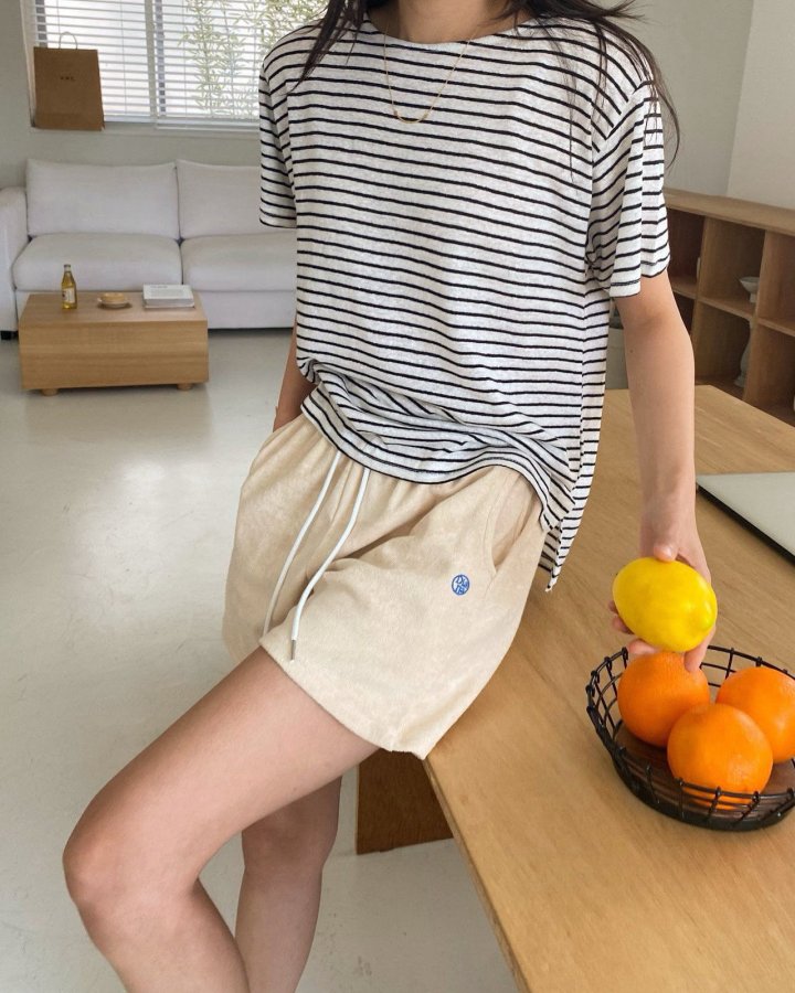 Diana - Korean Women Fashion - #restrostyle - Terry Shorts - 7
