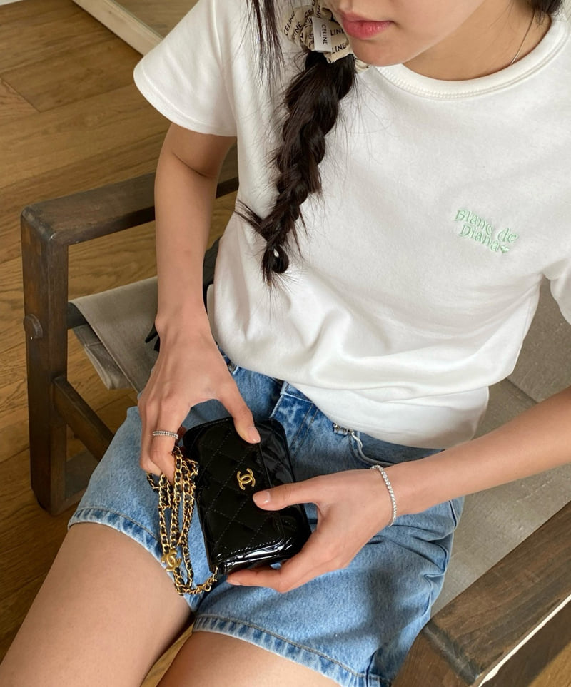 Diana - Korean Women Fashion - #romanticstyle - Dia Crop Tee - 12