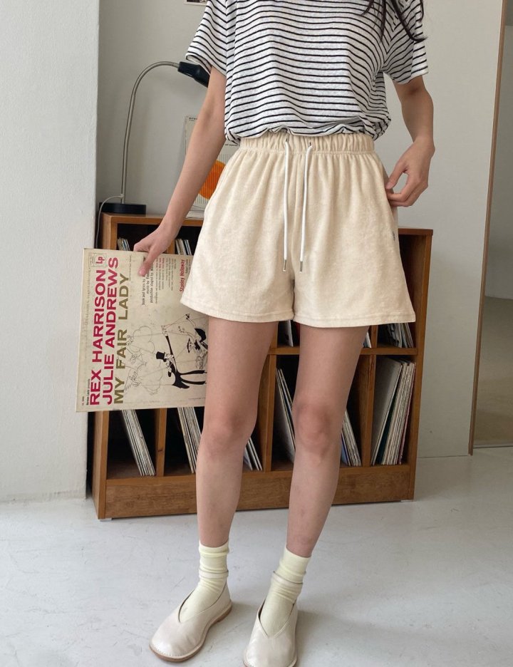 Diana - Korean Women Fashion - #romanticstyle - Terry Shorts - 8