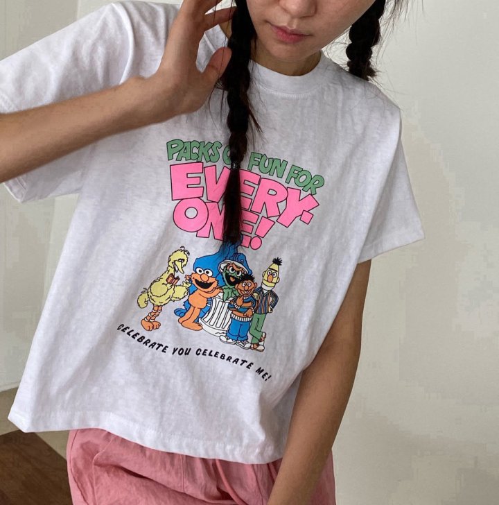 Diana - Korean Women Fashion - #shopsmall - Every Crop Tee - 7