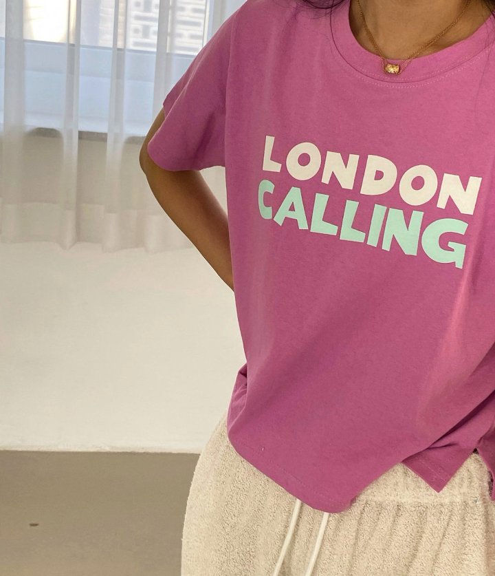 Diana - Korean Women Fashion - #romanticstyle - Calling Crop Tee - 4
