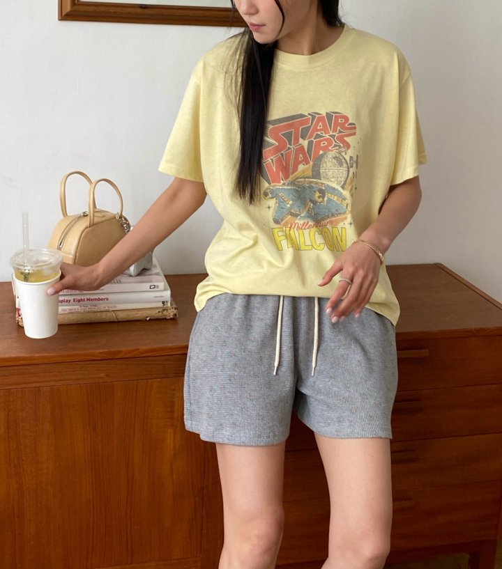 Diana - Korean Women Fashion - #shopsmall - Star Tee - 10