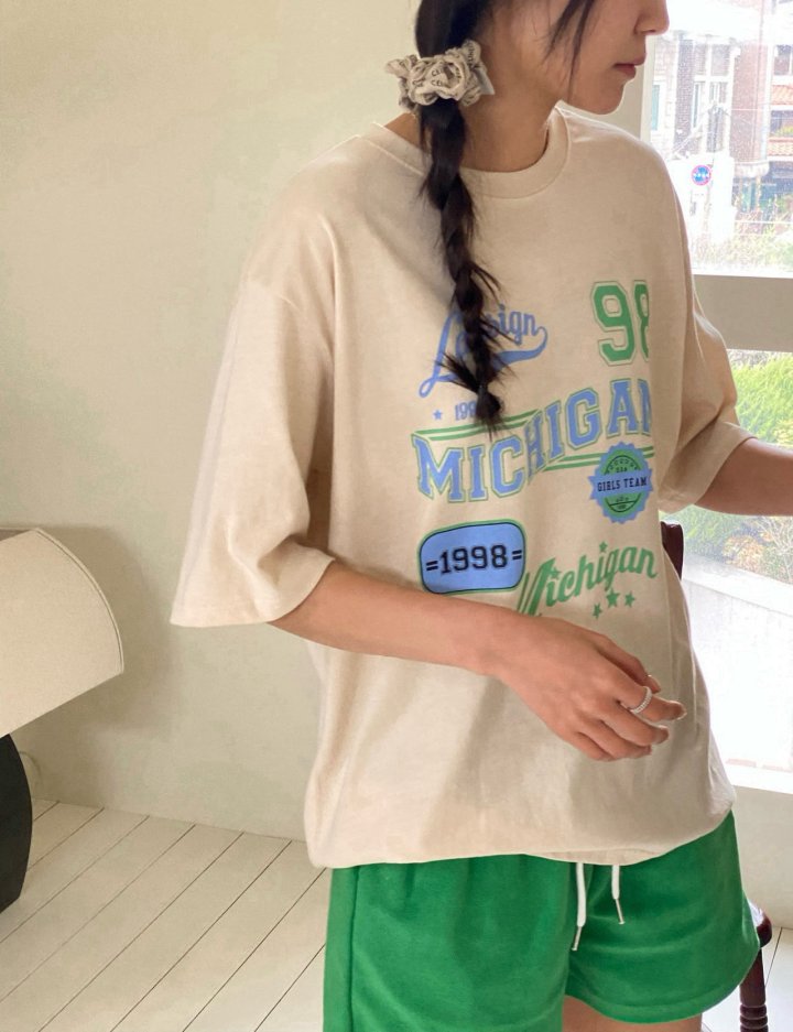 Diana - Korean Women Fashion - #thatsdarling - Michigan Tee - 7