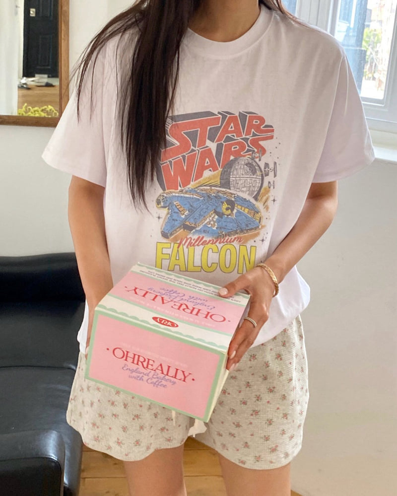 Diana - Korean Women Fashion - #thatsdarling - Star Tee - 11