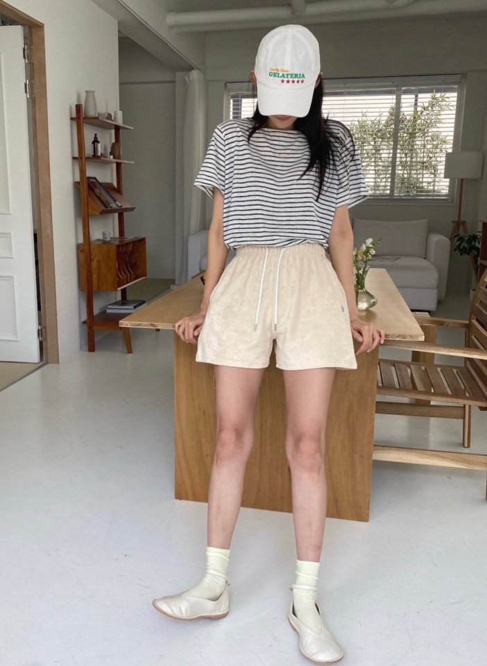 Diana - Korean Women Fashion - #thatsdarling - Terry Shorts - 10