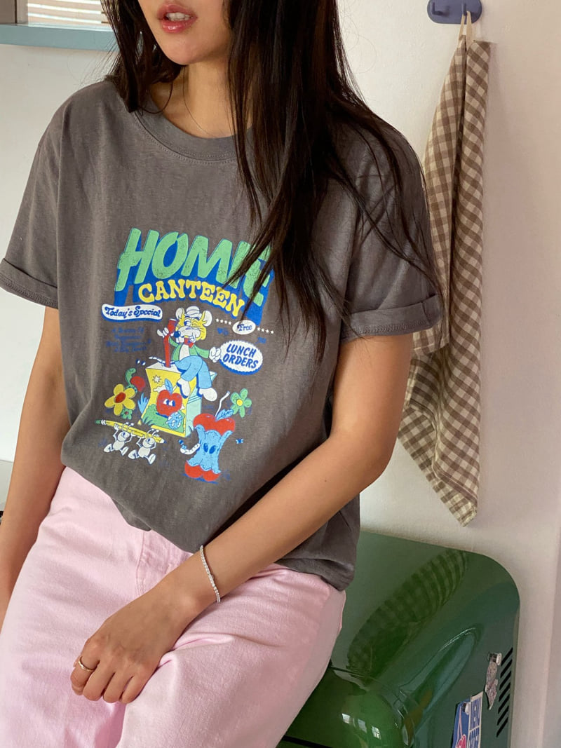 Diana - Korean Women Fashion - #vintageinspired - Homie Tee - 12