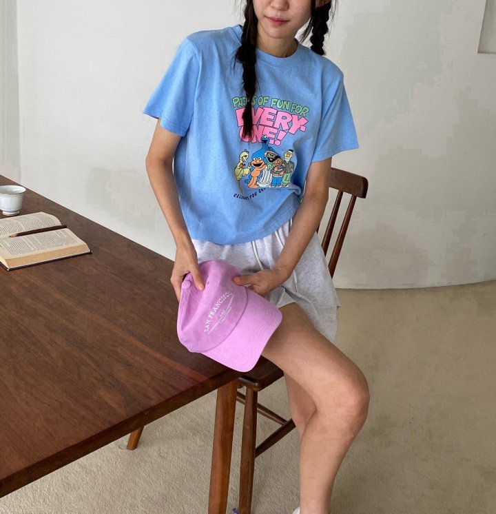 Diana - Korean Women Fashion - #vintageinspired - Every Crop Tee - 2