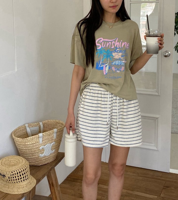 Diana - Korean Women Fashion - #vintageinspired - Sunshine Tee - 6