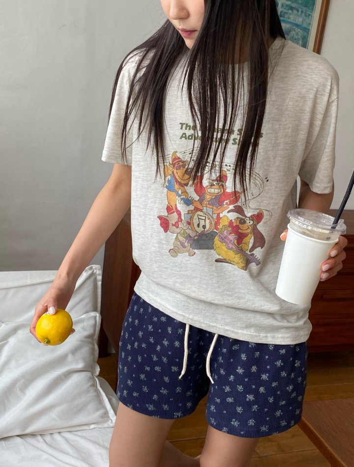 Diana - Korean Women Fashion - #vintageinspired - Split Tee - 3